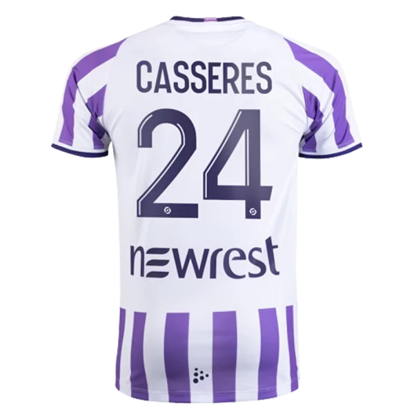 le maillot domicile de cristian casseres jr, saison 2023-2024